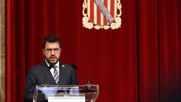España.  El presidente catalán pide «unidad» entre los independentistas
