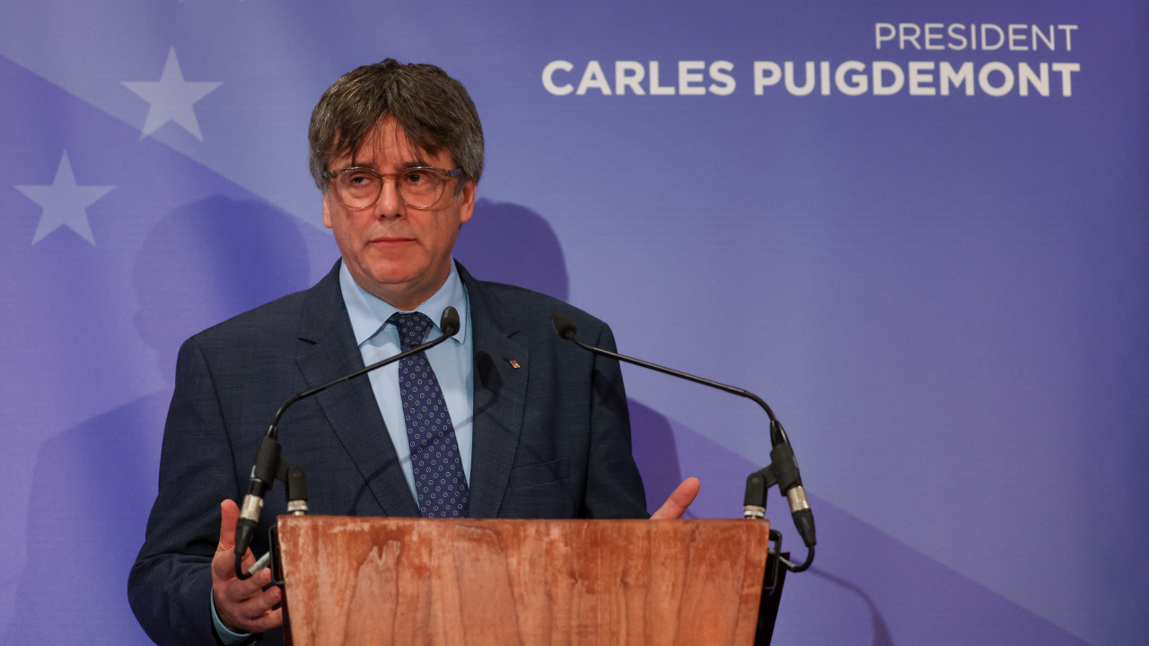 Puigdemont exige una ley de amnistía para los independentistas catalanes