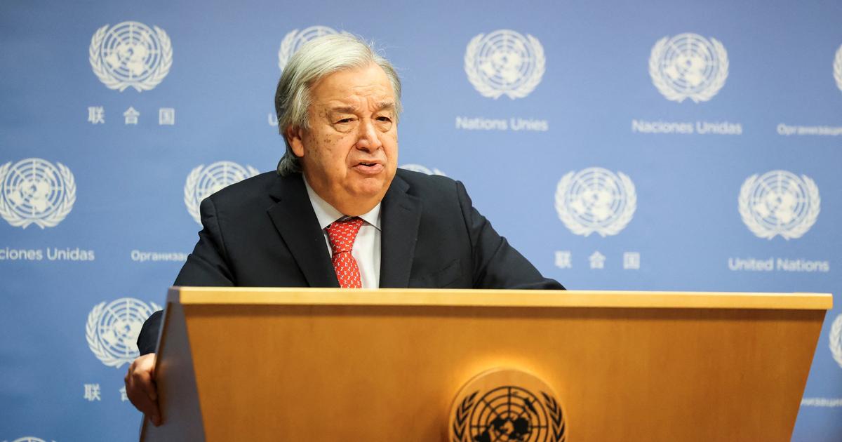 España condecora a Antonio Guterres por su defensa de los civiles palestinos