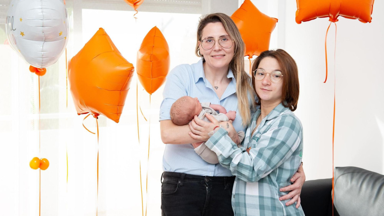 Nació el primer bebé de Europa, gestado por dos madres en Mallorca