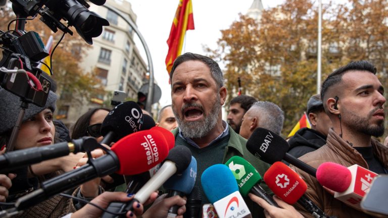 El líder de Vox critica la iniciativa del PP contra la amnistía en España