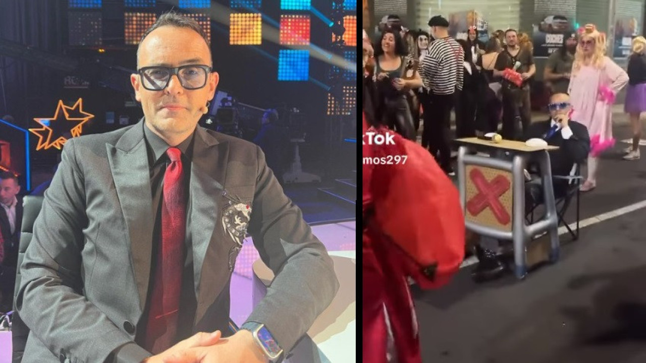 Juez de 'Got Talent' busca al hombre que 'vistió su piel' en Carnaval