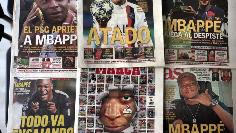 Kylian Mbappé está en Barcelona.  La prensa española estaba ‘al rojo vivo’