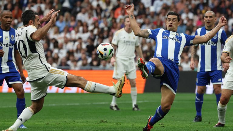 El FC Porto 'congela' el Bernabéu y vence al Real Madrid en un duelo de leyendas