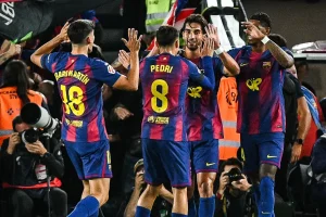 Liga: El Barcelona supera en el Clásico a un Real Madrid débil y privado de Mbappé y se proclama campeón