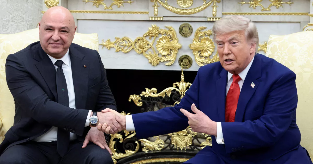 Guerra en Oriente Medio: Donald Trump dice que quiere “ayudar mucho” al Líbano recibiendo al presidente Joseph Aoun