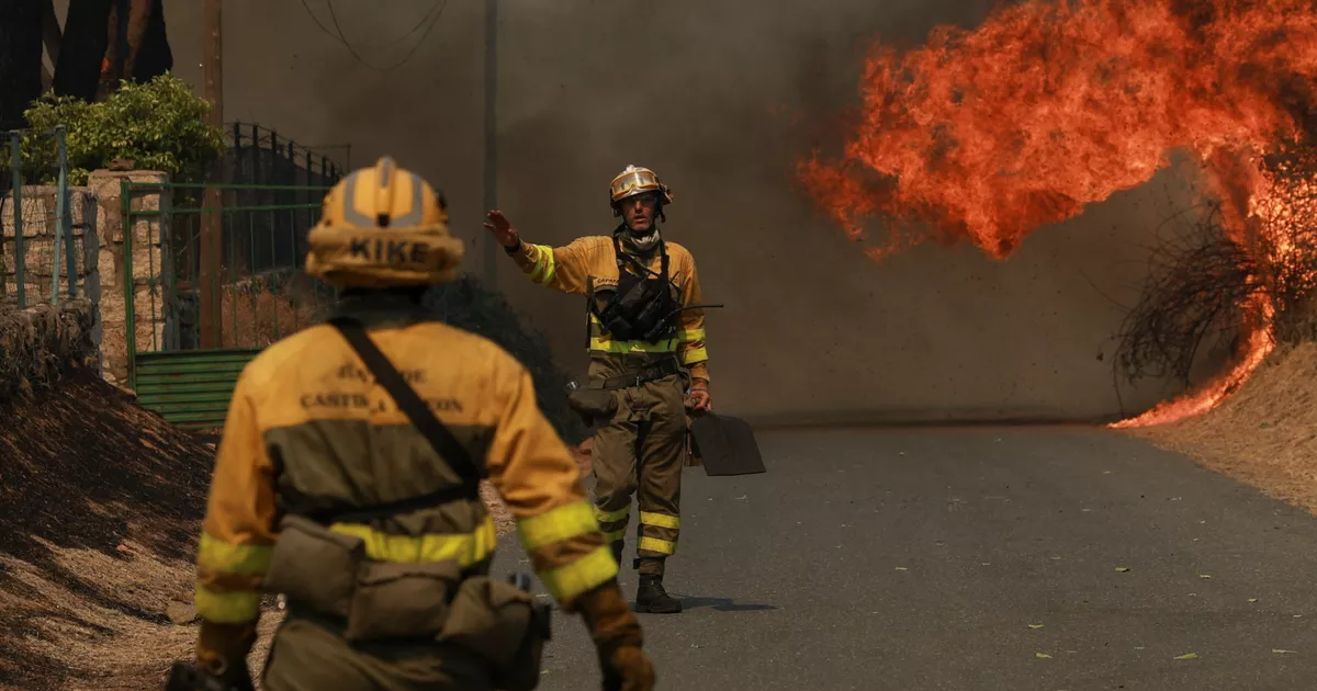 Incendios en España: un muerto cerca de Valencia, más de 60.000 personas evacuadas en la región de Madrid