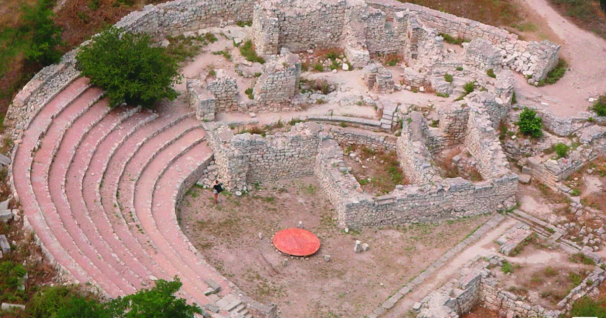 La antigua ciudad de Chersonese Taurus, Ucrania, catalogada como Patrimonio Mundial en Peligro