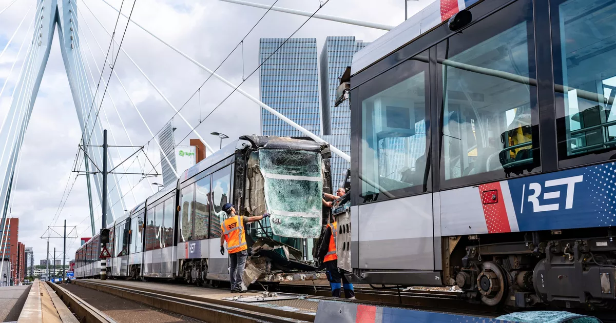Rotterdam: colisión entre dos tranvías deja 15 heridos