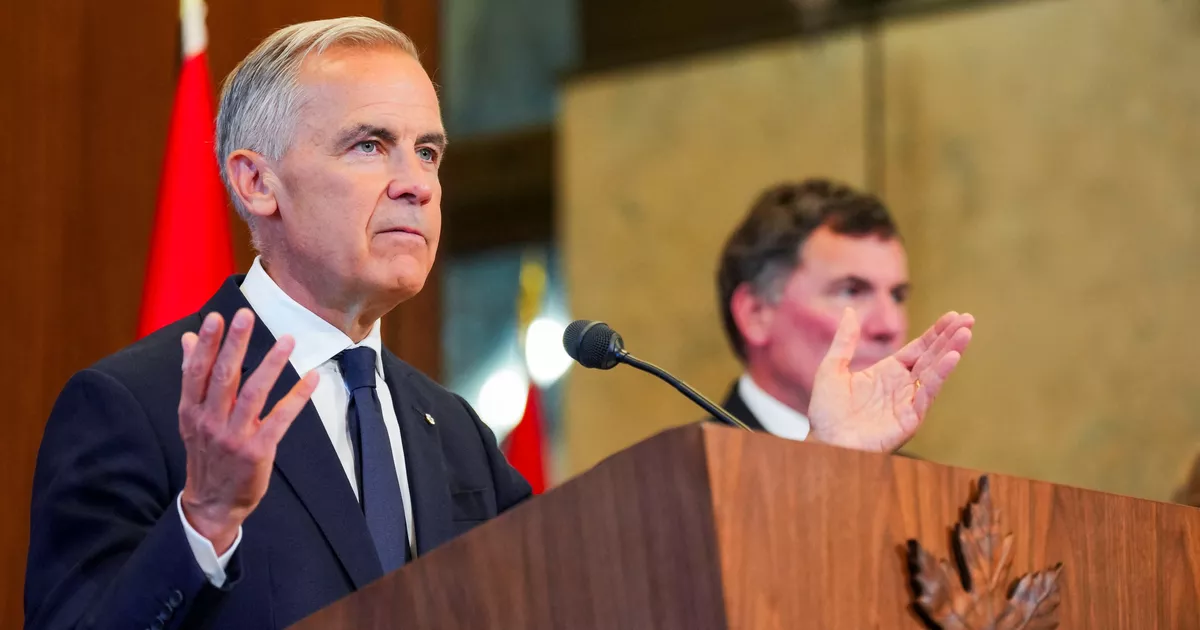 Derechos de aduana: Mark Carney denuncia la “guerra” comercial lanzada por Estados Unidos contra Canadá