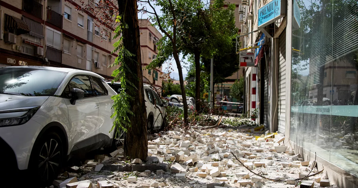 España golpeada por un nuevo terremoto en Granada, tres heridos leves