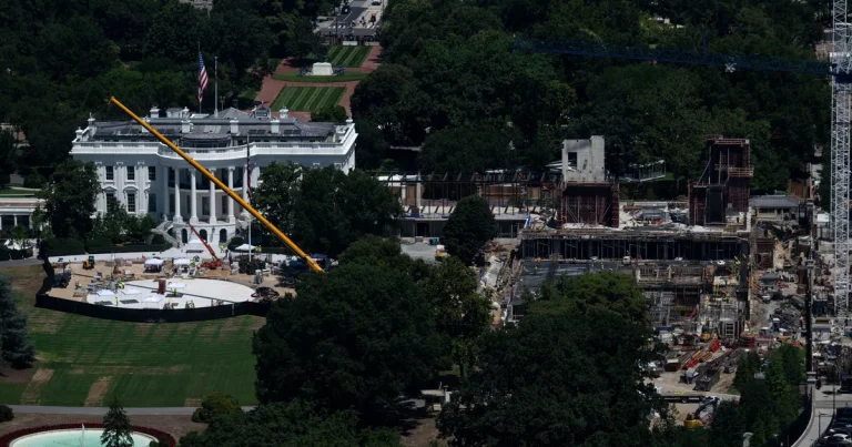 Estados Unidos: las obras realizadas en la Casa Blanca por Donald Trump costarán “al menos 900 millones de dólares”, revela el Washington Post