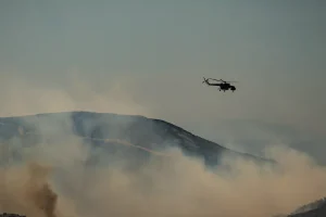 Grecia: un incendio en la isla de Limnos provoca la evacuación de veraneantes