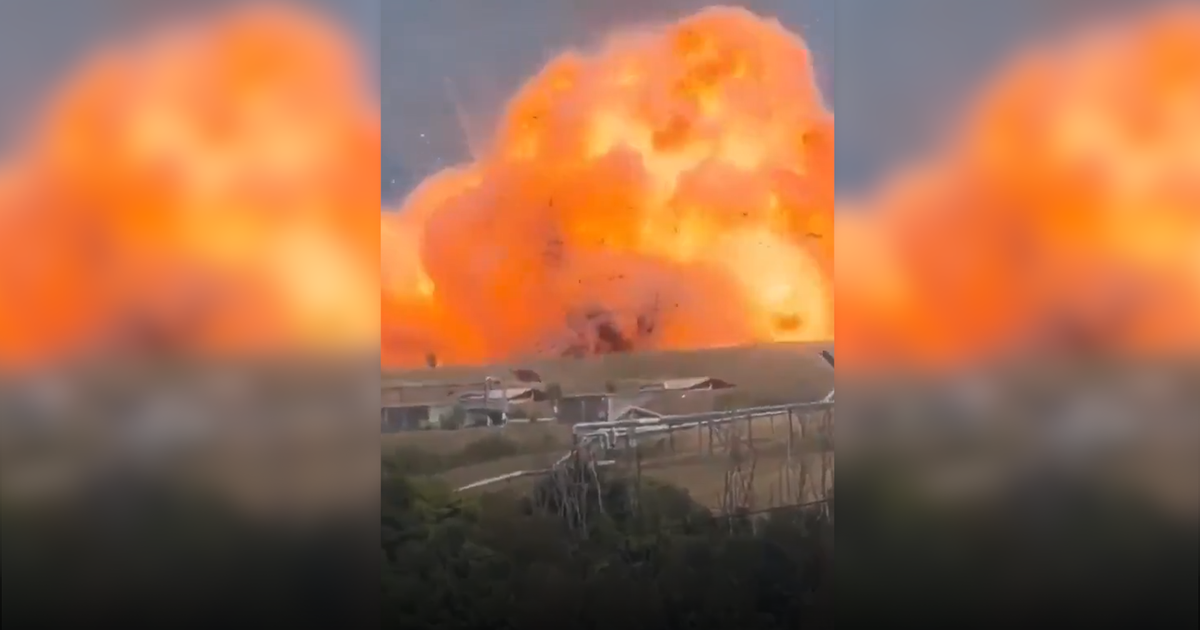 Italia: imágenes de la violenta explosión en una fábrica de municiones cerca de Roma