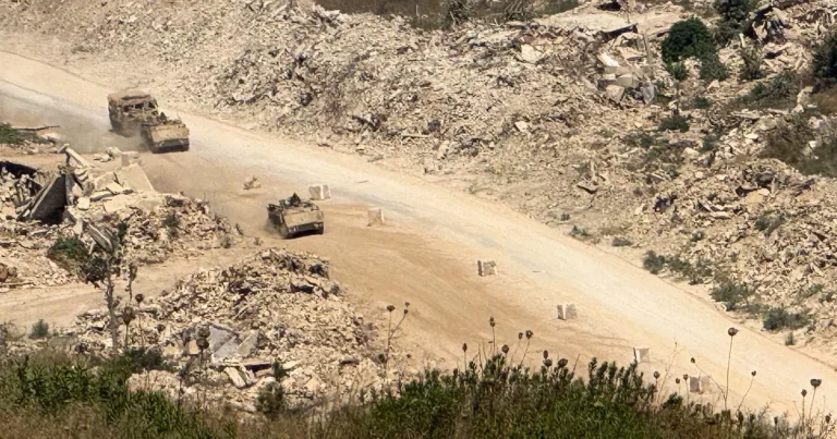 Líbano: el ejército israelí incursiona en un pueblo a pesar del despliegue del ejército libanés