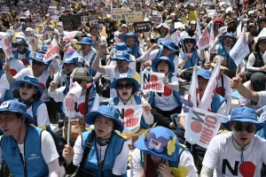 Corea del Sur: desde 1992, los manifestantes se reúnen cada semana para exigir disculpas a Japón