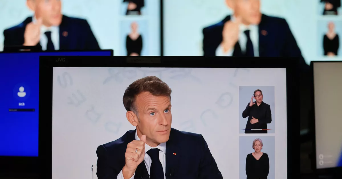 Emmanuel Macron niega la existencia de una alerta de la CIA sobre un posible ataque con drones rusos contra el sur de Francia