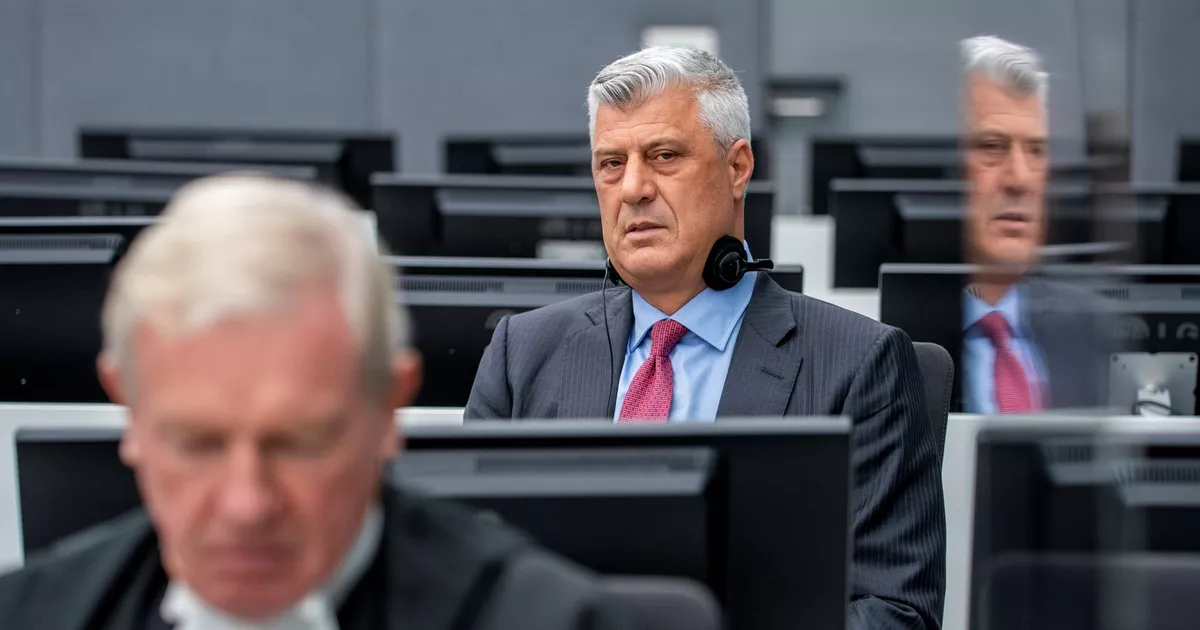 En Kosovo, el expresidente Hashim Thaçi condenado a 25 años de prisión por crímenes de guerra