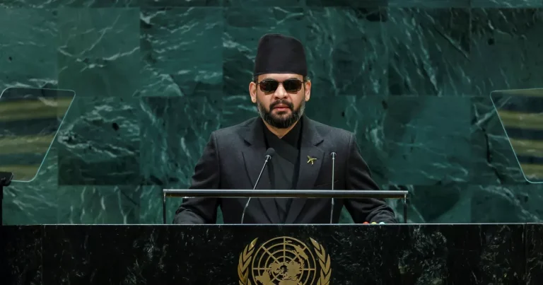 En la ONU, el Primer Ministro de Nepal pide ayuda contra el calentamiento global