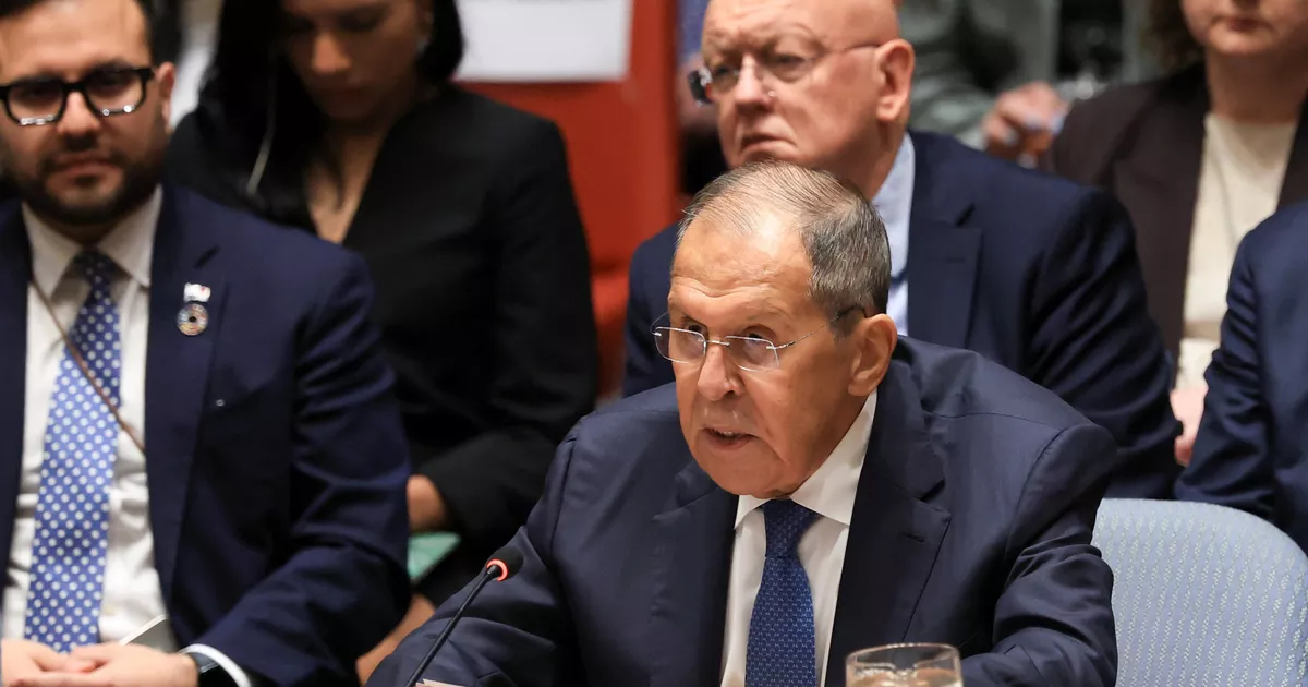 Guerra en Ucrania: Rusia “no tomará un respiro” en su “operación militar especial”, asegura Serguéi Lavrov ante la ONU