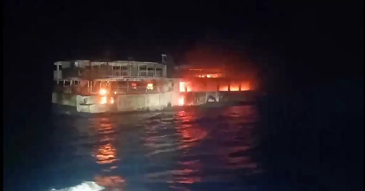 Incendio de ferry en Filipinas: el número de muertos aumenta a 76