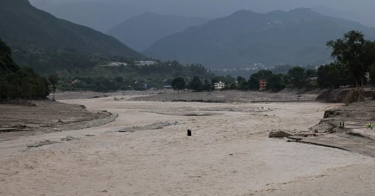 Inundación mortal en Nepal: el número de desaparecidos asciende ya a 6.150, según un último informe