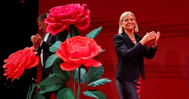 Suecia: victoriosa en las elecciones legislativas, Magdalena Andersson anuncia no haber podido formar gobierno