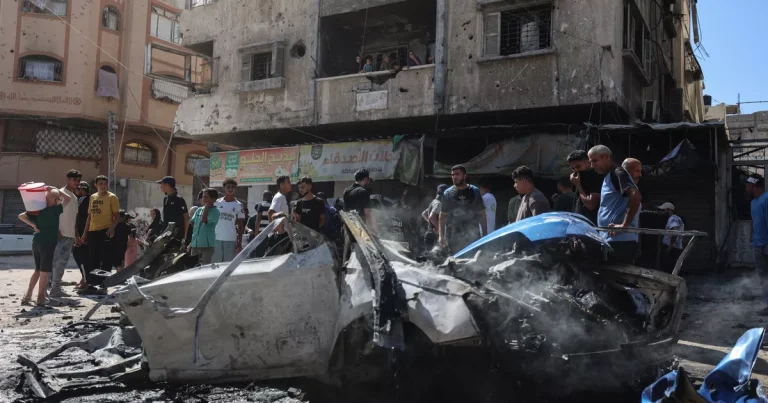 Gaza: al menos cinco muertos y 13 heridos tras ataque israelí