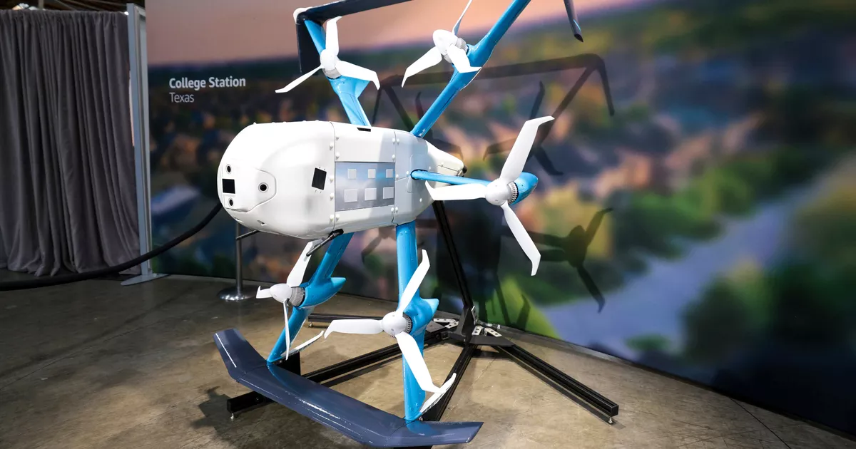 “Hay de 30 a 50 por día”: en Michigan, la entrega mediante drones de Amazon no agrada a todos