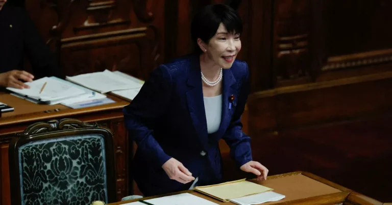 Japón pide a China que “respete” al primer ministro Sanae Takaichi