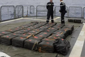 La marina francesa incautó en octubre más de 8,6 toneladas de droga en las Antillas