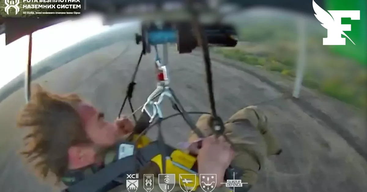 Ucrania: un soldado herido fue evacuado por primera vez gracias a un dron aéreo